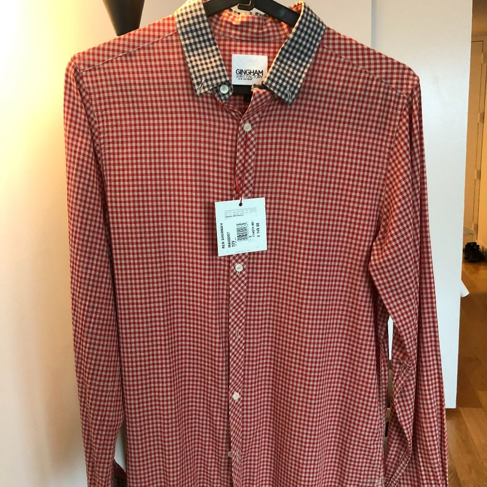 Ben Sherman Gingham Shirt | Men's Size S